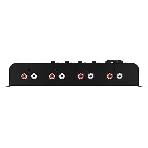 Taramp's Pro 2.6S Digital Signal Processor Equalizer 3-band Graphic Equalization 6 Channels 18K Ohms(RCA) Output Impedance 47 Ohms Limiter Adjustable Car Audio System - Thumbnail 4