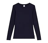 pull petit bateau castelbajac Encolure ronde. Petit Bateau Tee-Shirt Femme l\'iconique en Laine et Coton Manches Longues