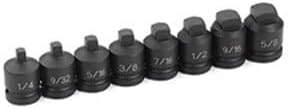 Grey Pneumatic 1308P 1/2in Drive 8 pc Pipe Plug Socket Set