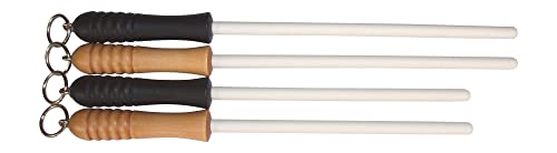 Idahone Fine Ceramic Sharpening Rod (12", Black Handle) #TOP2