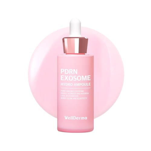 WELLDERMA PDRN Exosome Hydro Ampoule, 30ml – Lightweight Moisture Serum with Niacinamide, Peptides...