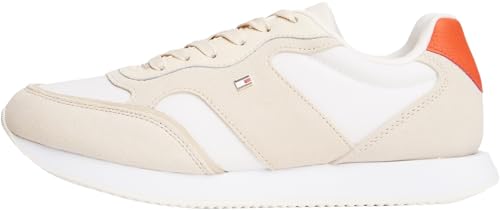 Baskets running femme daim Easy Tommy Hilfiger idéales pour la ville