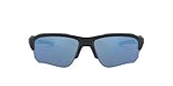 Inklusive Etui Oakley Herren Speed Jacket Polarisierte Iridium Oval Sonnenbrille, Schwarz, 67,0 mm
