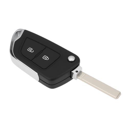 Llave abatible CE0536 VA2 de 2 botones con espadín para mando Citroen DS3