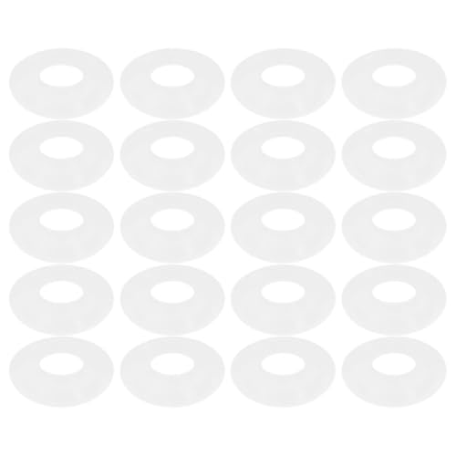 DOITOOL Rondelles en Plastique Blanches Joints Étanches Robustes 10 Pièces pour Bouteilles à Bouchon Mécanique Adaptés aux Bouteilles à Levier pour Usage Domestique