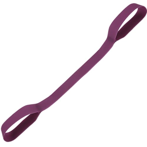 Bande De Résistance Figure 8 – Bande Avec Poignées, Sangle D'étirement En Silicone Épais | Style De Menottes De Yoga Pour L'épaule De La Poitrine | Utilisation Multi-scénarios De Corde De Tension De F