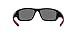 Oakley Men's OO9236 Valve Rectangular Sunglasses, Polished Black/Positive Red Iridium, 60 mm, 1
