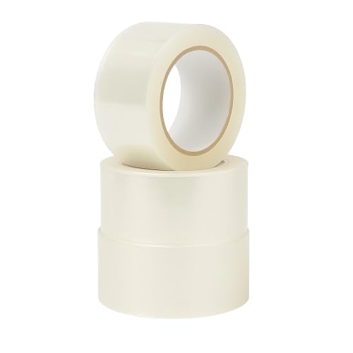 TRENDWEARZ 36 Rolls of Clear Transparent Tapes 66MX48MM for PARCELS and Boxes. Heavy Duty Strong Long Secure Sticky Seal (CLEAR, 36 ROLLS)