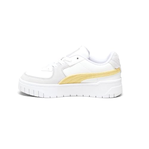 PUMA Kids Girls Cali Dream Corderoy Platform Sneakers Shoes Casual - White3