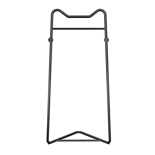 Portant d'angle noir de 22 mm idéal pour entrée et bureau ordonnés - 3