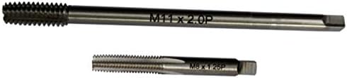 11 x 2mm and 8 x 1.25mm Thread Chaser Cleaning Taps for Engine and Head Holes