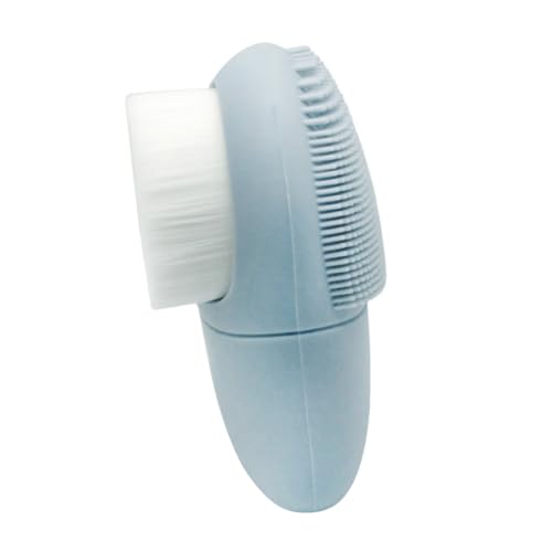 Ipetboom 1 Pc Removedor Herramientas Para El Cuidado De La Piel Pincel Corrector Limpiador De Brochas De Maquillaje Pañuelos Portavasos Pinzas Para El Cabello De Plátano Blue