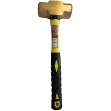 VCT Solid Brass Non-Sparking Hammer with Fiberglass Non-slip Handle - 2lb, 01213