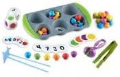 Adult Muffin Sorting Game with Extra Hand Tools