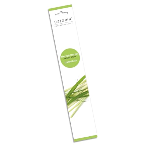 pajoma® Incense Sticks Lemongrass Pack of 10 | Incense Sticks 28 cm - in Decorative Packaging