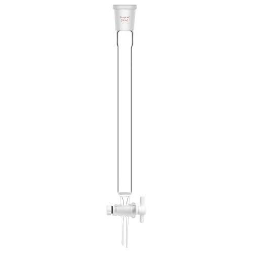 Colonne de chromatographie en verre stonylab G2 19mm 24/40 pour laboratoires