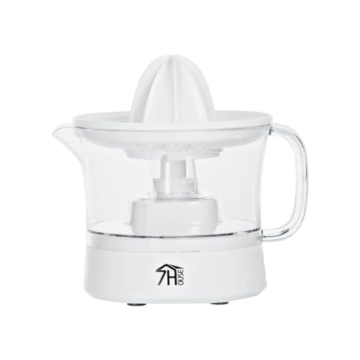 7H SEVEN HOUSE Exprimidor Eléctrico 500 ml 40W Citria 7house
