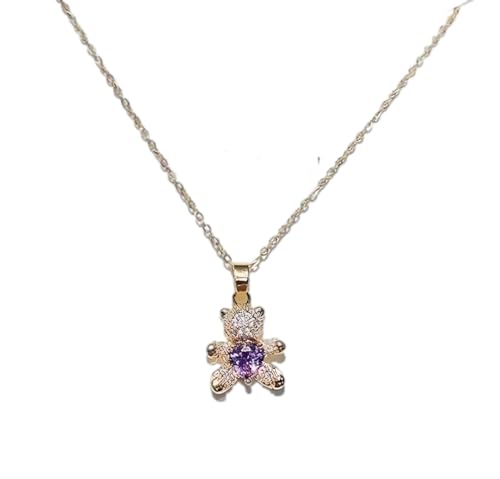 Collier Panda en Argent 925 NBYGSC avec Pendentif Médaillon Fin