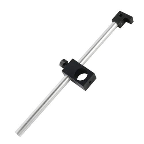 Industrial Digital Laboratory Video Microscope Camera Rotatable Adjustable Boom Holder 22mm M6 Screw Fixed(Brown,22mm)