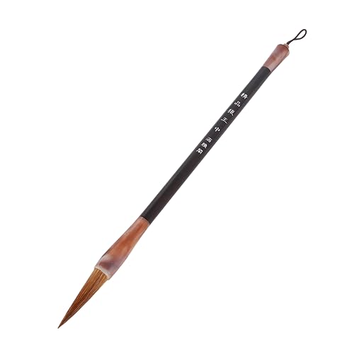 ERINGOGO Sumi Brush Set 3pcs Wolf Hair Brushes Great for Kanji and Chinese Writing