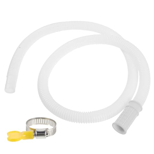 Zerodeko Tubo Flexible para Grifo De Drenaje De Aire Acondicionado Tubo De Drenaje para Lavadora De 6 Pies Material De PVC Fácil Instalación