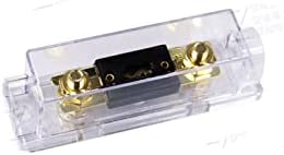 KOLACEN ANL Gold Plated Fuse 200 Amp + ANL Fuse Holder 1 Pack