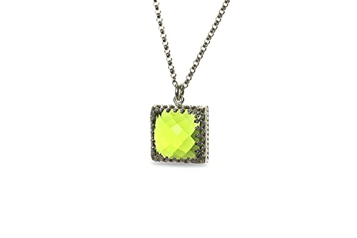 Collier Pierre de Naissance d'Août Péridot Cadeau Idéal - 5