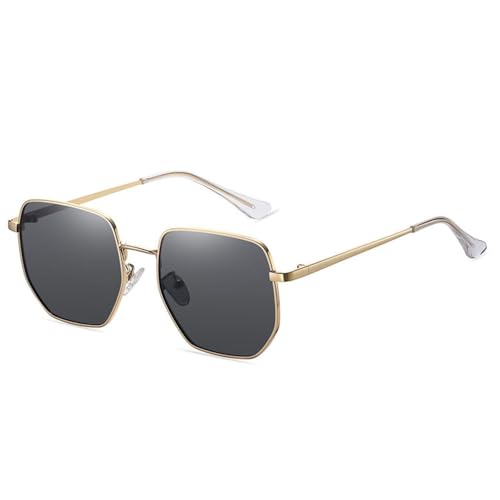 Lunettes de soleil polarisées anti-reflets MUTYNE carrées et vintage de luxe