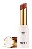 VIOLETTE~FR BISOU BALM Sheer Matte Lipstick, Color Mon Cheri, Warm Brown-Red (Mon Cheri - warm brown-red)