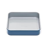 Caraway Non-Stick Ceramic 9” Square Pan - Naturally Slick Ceramic Coating - Non-Toxic, Ptfe & Pfoa Free - Perfect For Brownies, Lemon Bars, Cakes, & More - Slate