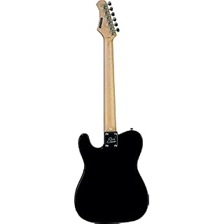 EKO VT-380 Black, Guitare électrique en forme de Tele, Noir et Blanc - Les Beatles, Paul McCartney, John Lennon, RIngo Starr, George Harrison EKO VT-380 Black, Guitare électrique en forme de Tele, Noir et Blanc – Image 3