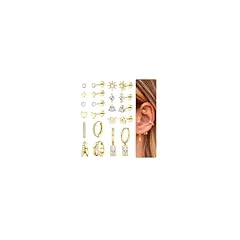 14K Gold Plated-11 Pairs