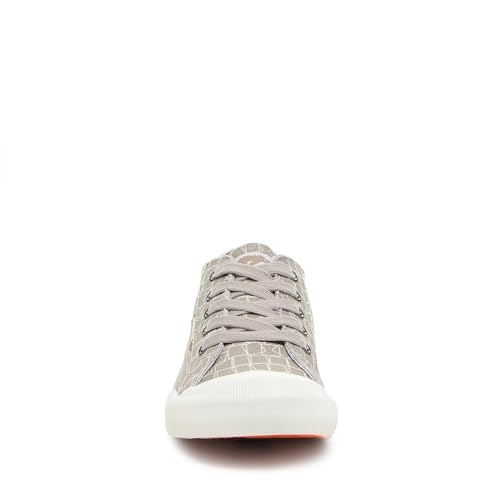 ROCKET DOG Women's Jazzin Sneaker, Beige, 5 UK - 2