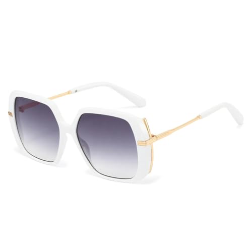 Lunettes de soleil rétro anti-éblouissement à verres dégradés