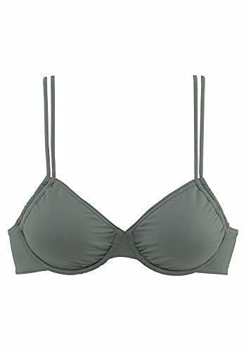 Lascana Damen Bügel-Bikini-Top verstellbare Träger, herausnehmbare...