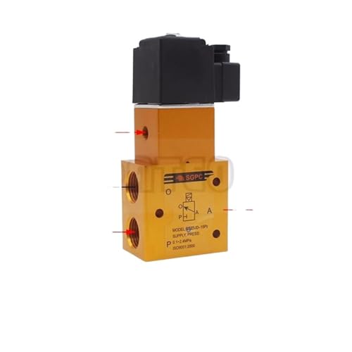 Electrovanne haute pression 2.4Mpa SG23JD conception robuste AC220V - 7