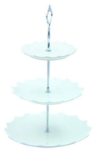 Checkered Chef 3 Tier Serving Stand Cupcake Holder