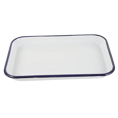 HAKIDZEL Baking Tray Non-stick Oven Pan for Pizza Crepes Baking Heat-resistant Wear-resistant Kitchen Essential Easy to Clean for Home Restaurant