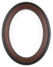 Rabbetworks Two Tone Walnut Oval Picture Frame 5x7