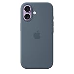 Apple iPhone 17 Silicone Case with MagSafe and Camera Control: Lightweight Phone Case, Wireless Charging Compatible, Smooth Matte Finish; Anchor Blue ​​​​​​​