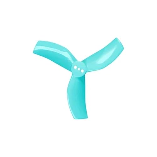 Hélice drone FPV racing T2530 en polycarbonate bleu pour sessions freestyle
