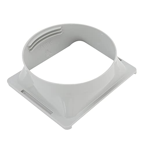 Klimatyzator łącznik Węża Wydechowego Złącze Przewodu Wydechowego Gauge Uniwersalny Adapter Płaskich Ust Zgodnie z Ruchem Wskazówek Zegara Płyta Uszczelniająca Opryskiwacz Nawadnianie