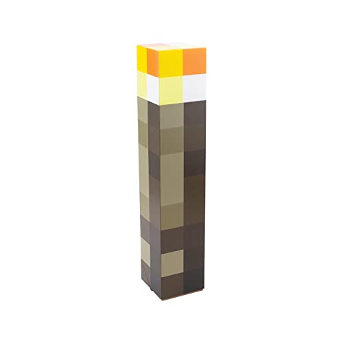 Minecraft Wand-Taschenlampe lampe torche murale LED déco chambre geek gaming