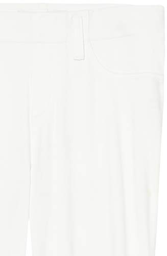 Amazon Essentials Women's Pull-On Mid Rise Stretchy Knit Jegging (Available in Plus Size), White, Medium