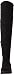 Buffalo Flory, Botas Mosqueteras Mujer, Negro (Black 001), 40 EU