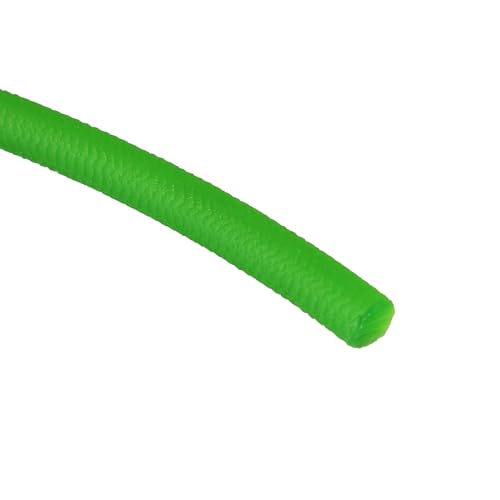 Kozelo Leistungsstarker Polyurethan-Rundriemen - [3 m Länge x 3 mm Durchmesser] PU-Übertragungsriemen Polyurethanriemen für den Antriebsübertragungsgebrauch, Grün
