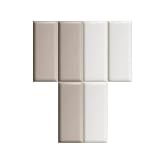 TOYPEX 6 Piezas Pegatinas de Pared anticolisión for niños Cojín de Pared Autoadhesivo Pelar y Pegar para: decoración de Pared Adhesiva