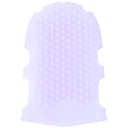 Healeved Guanti Da Bagno Bifacciali in Silicone Morbido Per Massaggio Corpo E Viso Guanto Esfoliante Riutilizzabile Per Pulizia Profonda E Stimolazione Cutanea