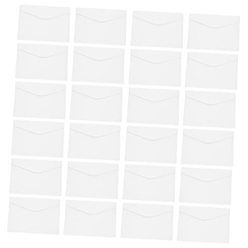 HOUDERCO 50枚 グリーティング カード 招待状 ブラウン 封筒 無地 空白 封筒