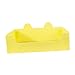 Baoblaze Cat Open Litter Pan Pet Sand Box Funny Waterproof Foldable Travel Toilet Potty Toilet for Indoor Cats, Yellow